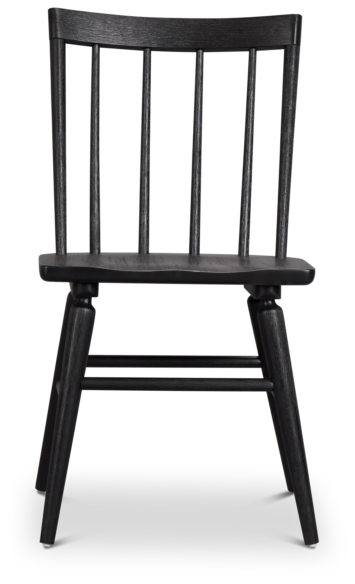 Taylor Black Slat Side Chair