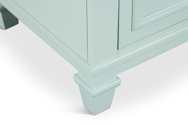 Cape Cod Teal Door Chest