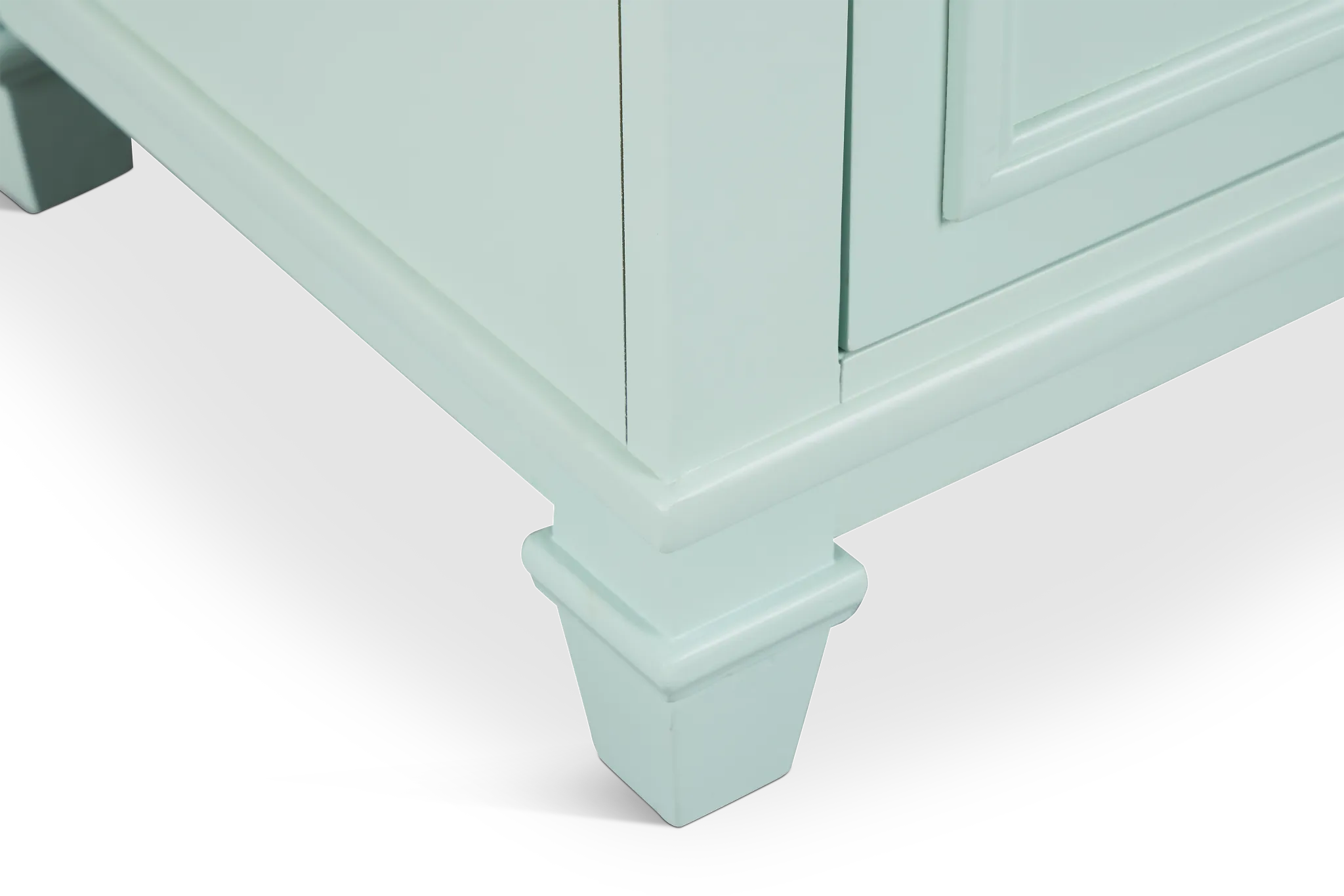 Cape Cod Teal Door Chest