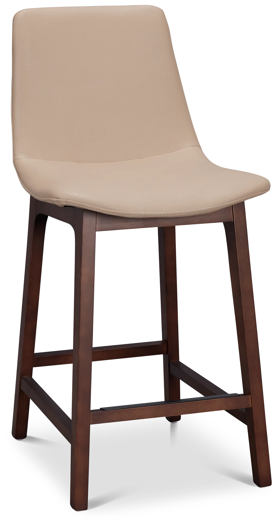 Hamilton Taupemicro 24" Upholstered Barstool