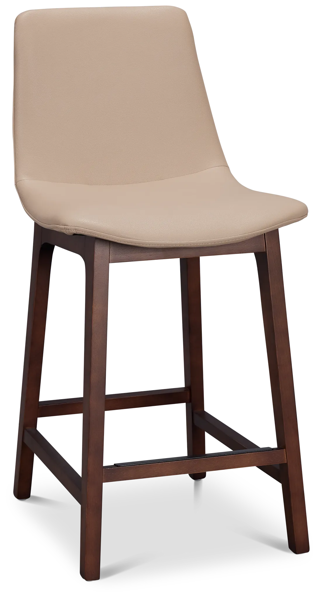 Hamilton Taupemicro 24" Upholstered Barstool