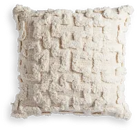 Cedron White 22" Accent Pillow