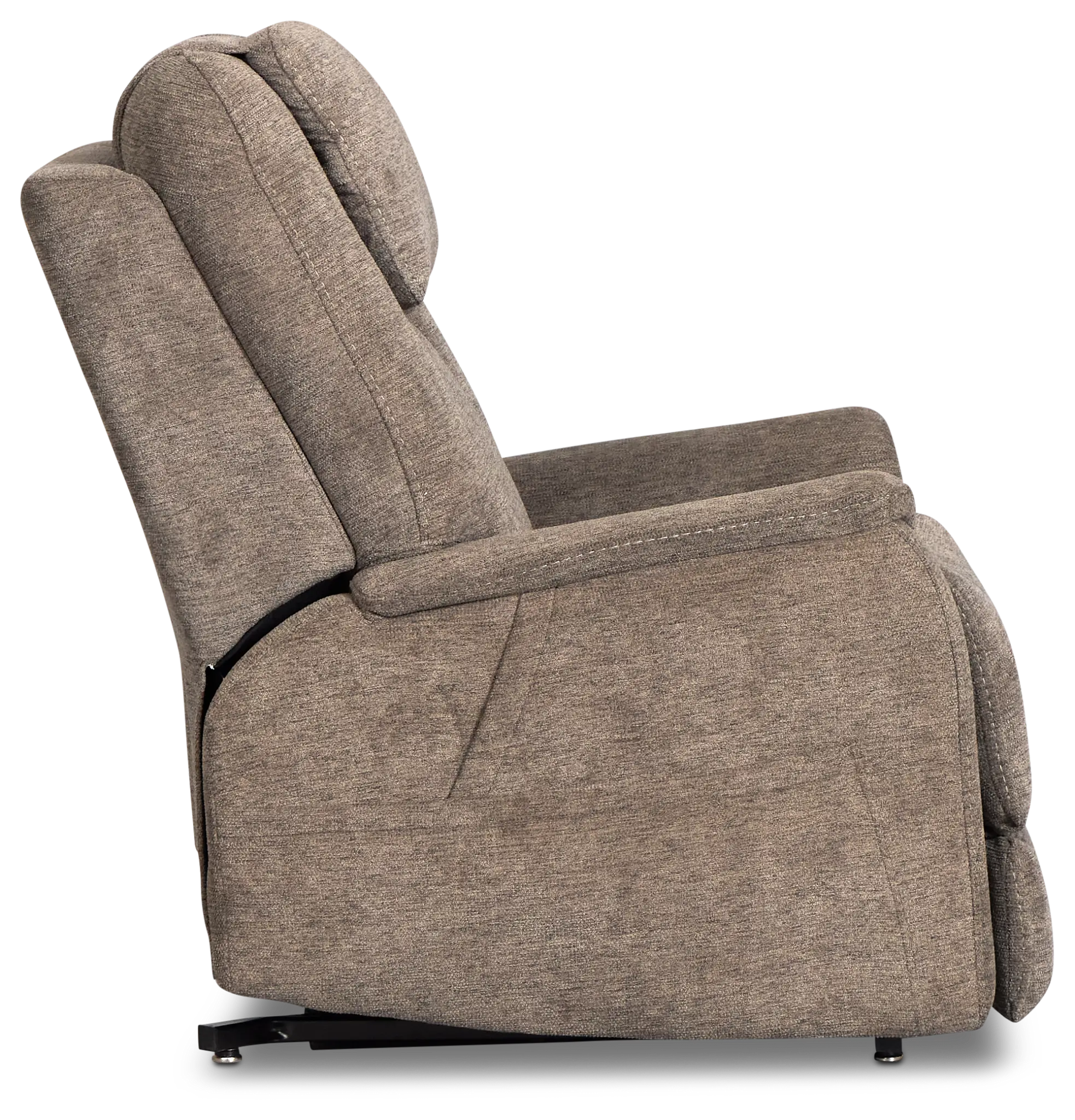 Model 3+ Petite Dark Gray Fabric Power Lift Recliner Model 3+ Petite Dark Gray Fabric Power Lift Recliner
