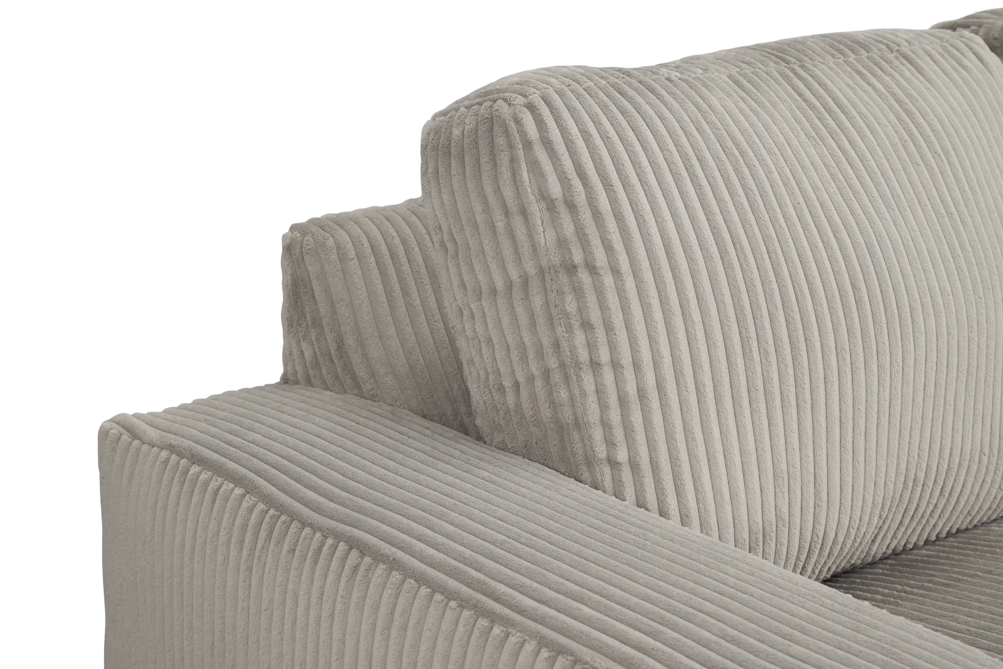 Charlie Gray Fabric Loveseat Charlie Gray Fabric Loveseat