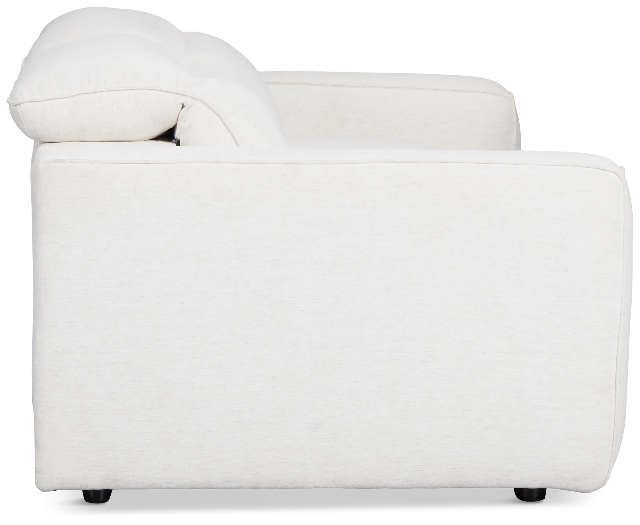 Ryland White Fabric Power Reclining Console Sofa