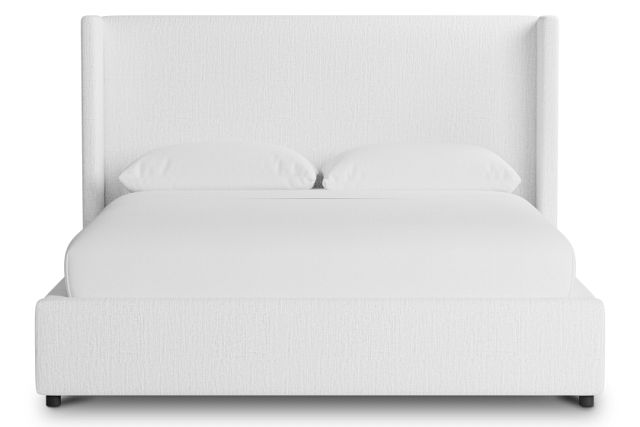 Captiva Revenue White 48" Upholstered Shelter Bed