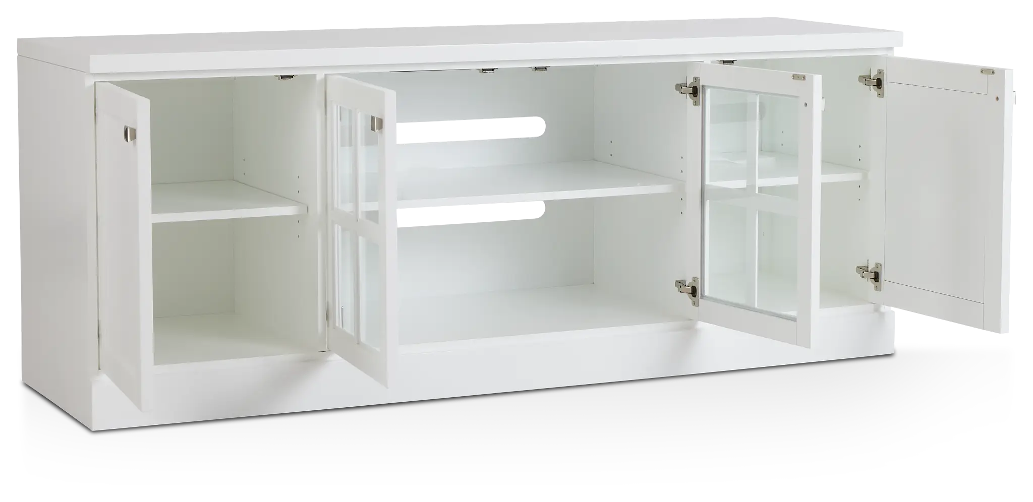 Newport White 76" Tv Stand Newport White 76" Tv Stand