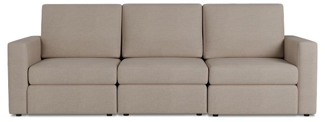 Citymod Beige Fabric 3-piece Modular Sofa