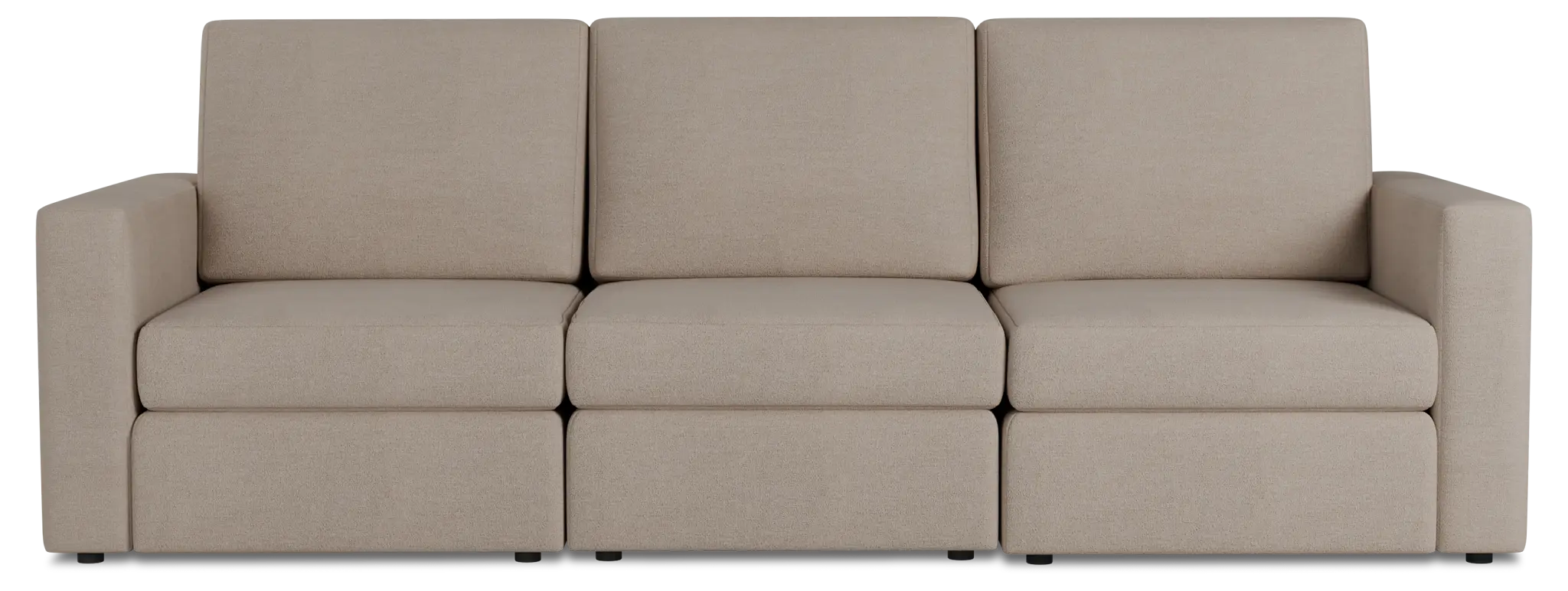 Citymod Beige Fabric 3-piece Modular Sofa Citymod Beige Fabric 3-piece Modular Sofa