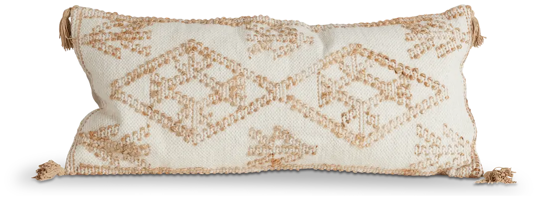 Finley Ivory Lumbar Accent Pillow Finley Ivory Lumbar Accent Pillow