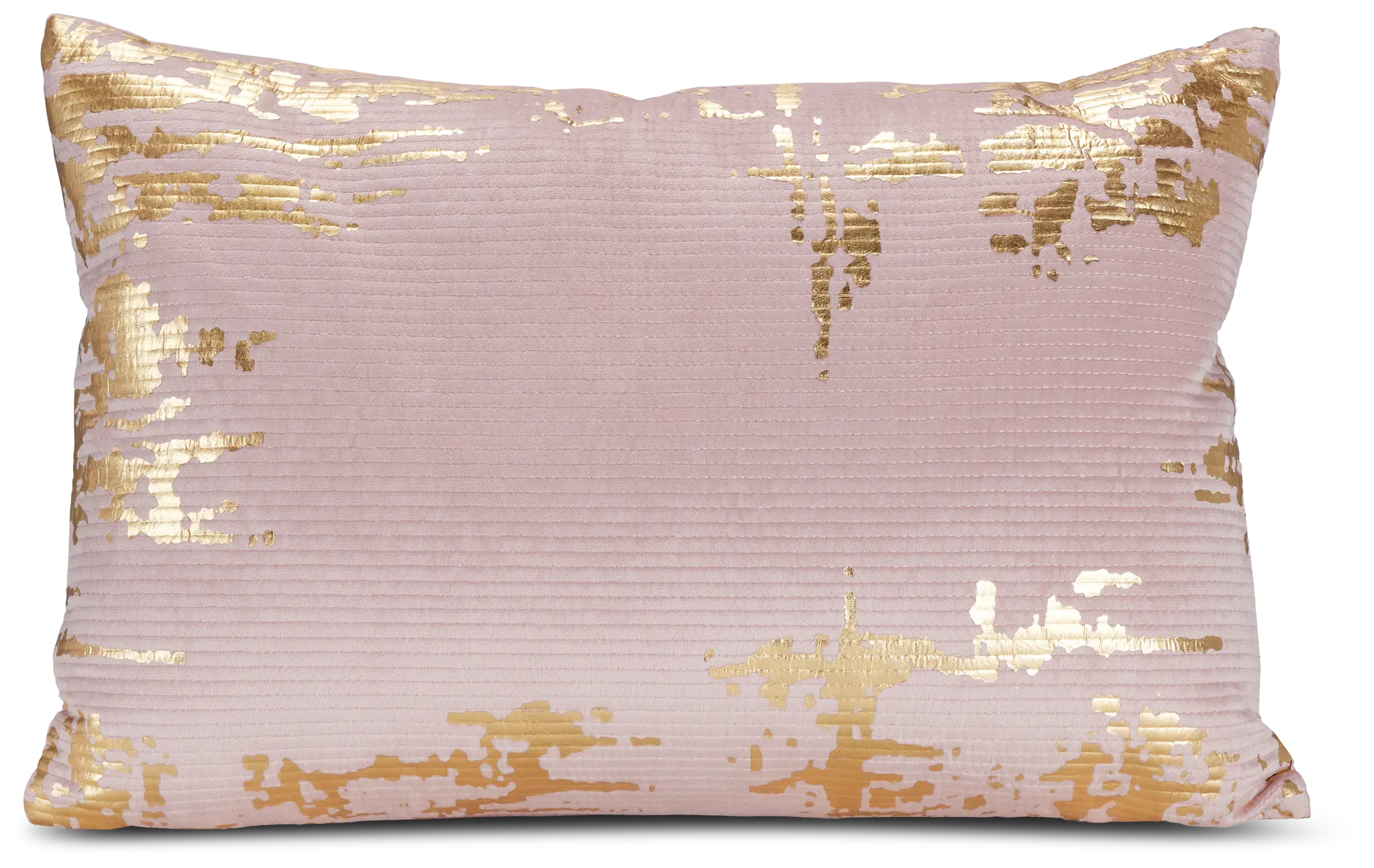 Langley Light Pink Velvet Lumbar Accent Pillow Langley Light Pink Velvet Lumbar Accent Pillow