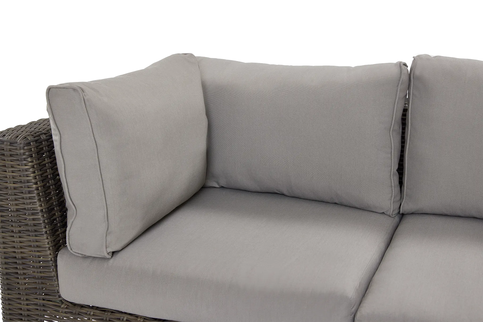 Tulum Gray Woven 4-piece Modular Sectional Tulum Gray Woven 4-piece Modular Sectional