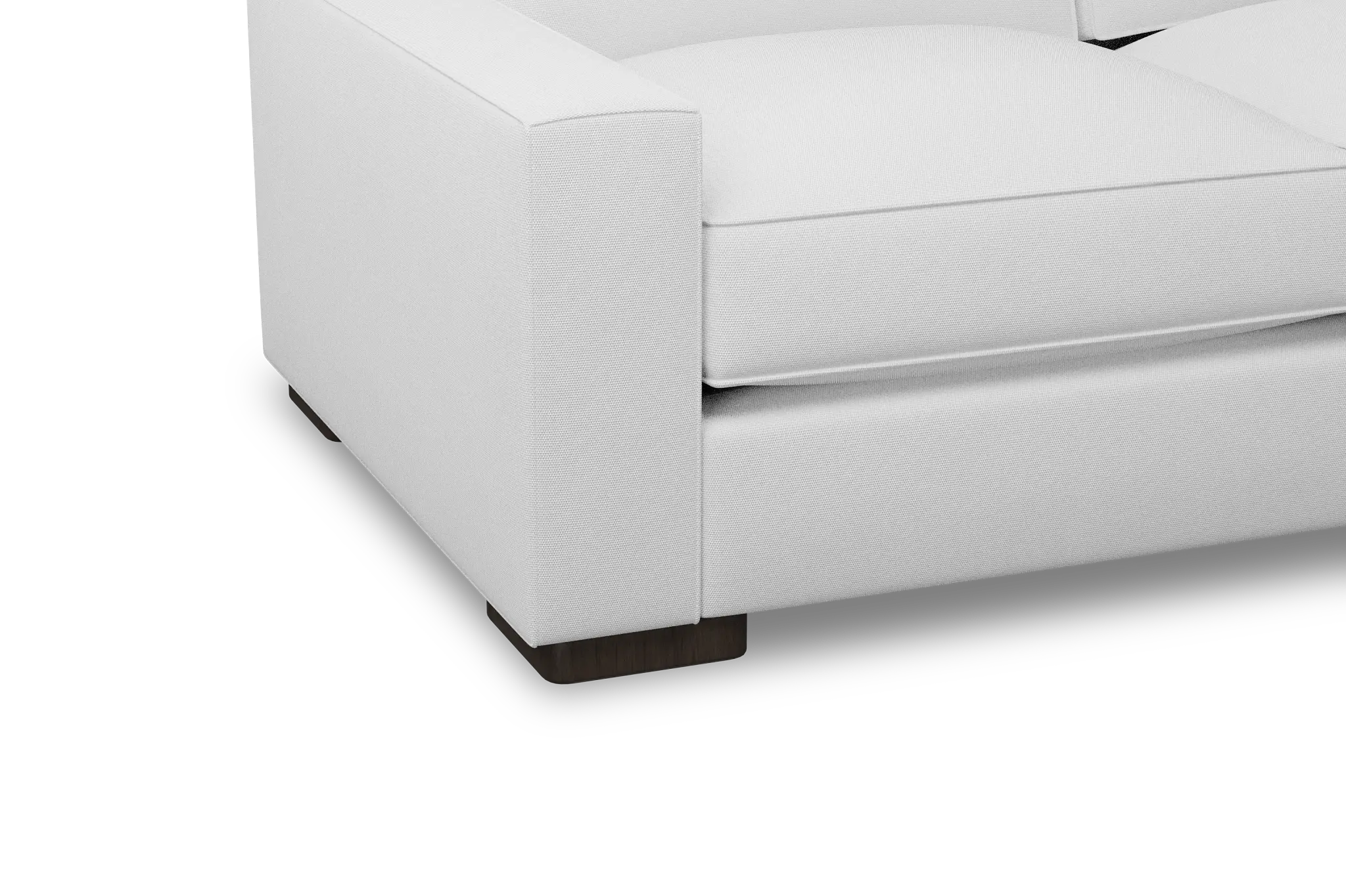 Edgewater Peyton White Medium Right Chaise Sectional Edgewater Peyton White Medium Right Chaise Sectional