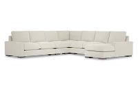 Edgewater Elite Ivory Large Right Chaise Sectional
