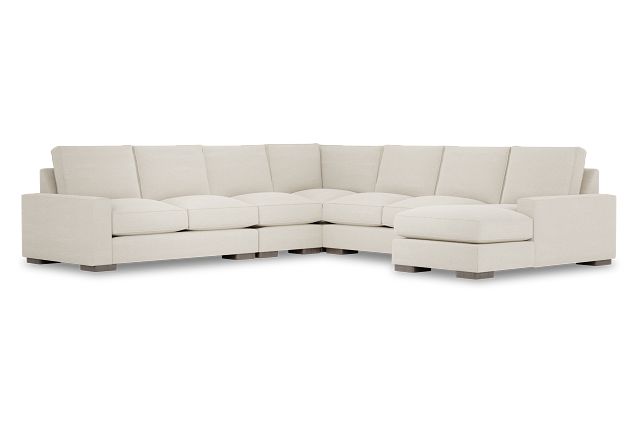 Edgewater Elite Ivory Large Right Chaise Sectional