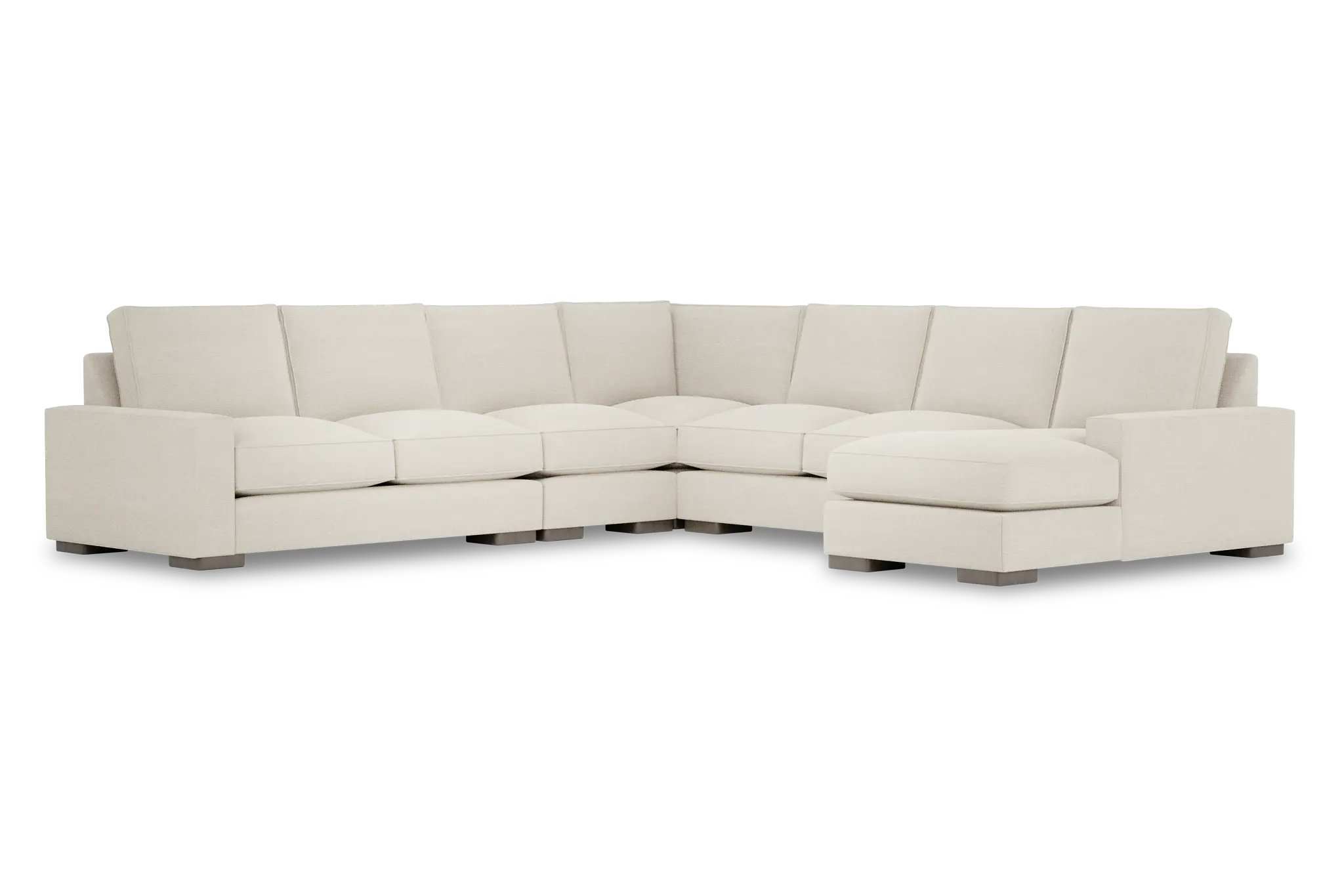 Edgewater Elite Ivory Large Right Chaise Sectional Edgewater Elite Ivory Large Right Chaise Sectional