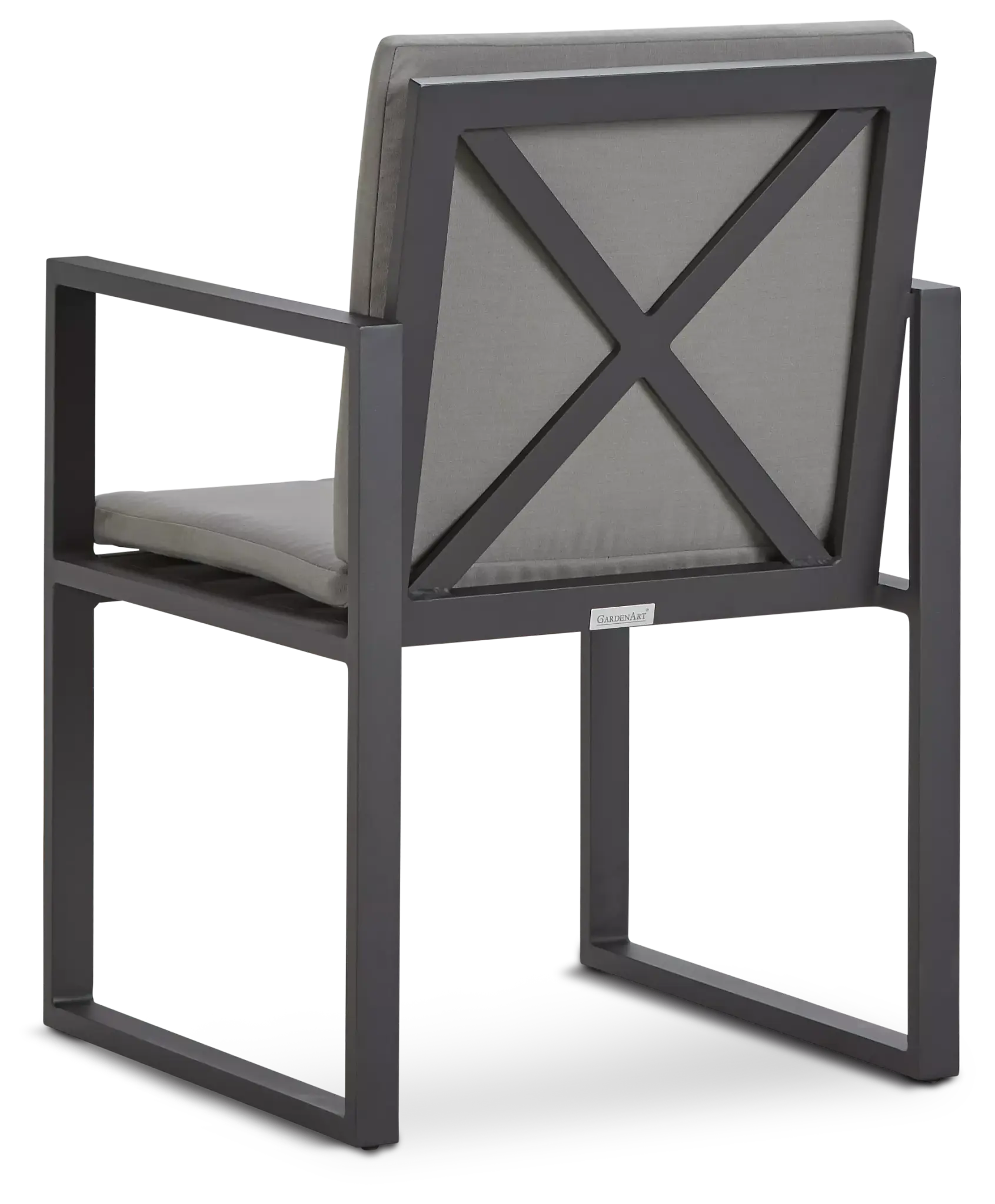 Linear Dark Gray Arm Chair Linear Dark Gray Arm Chair