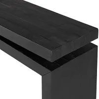 Naten Black 94" Console Table