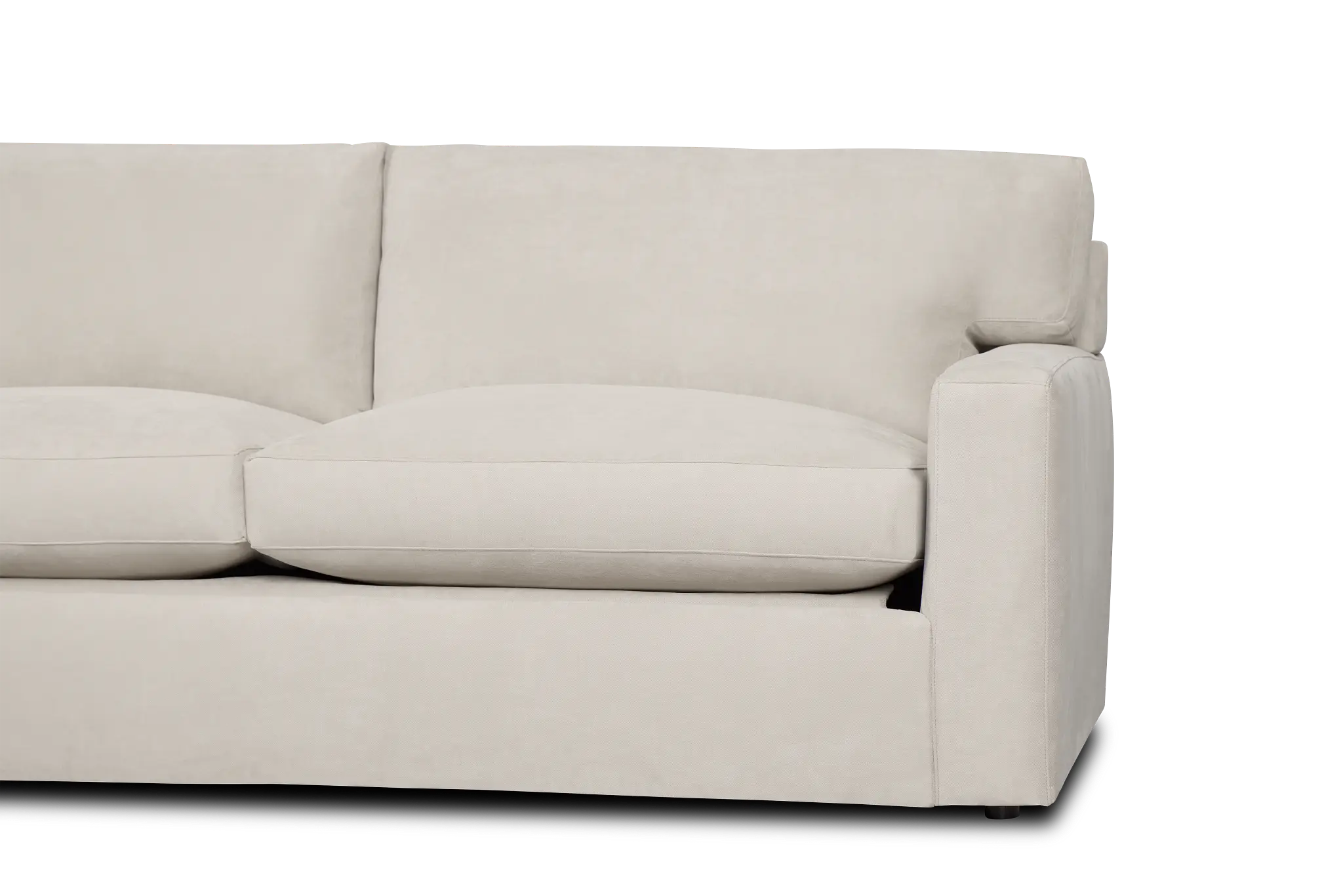 Hudson Gray Fabric Cooling Memory Foam Sleeper Hudson Gray Fabric Cooling Memory Foam Sleeper