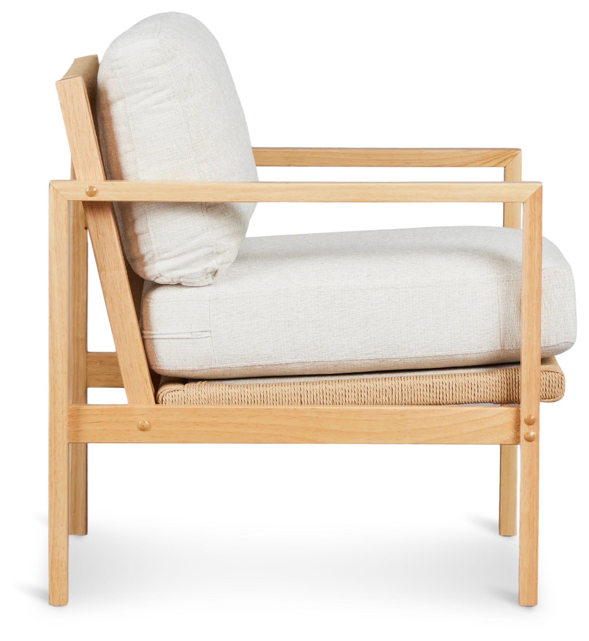 Konis Ivory Accent Chair