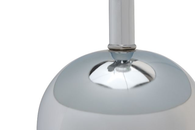 Danyon Silver Crystal Table Lamp