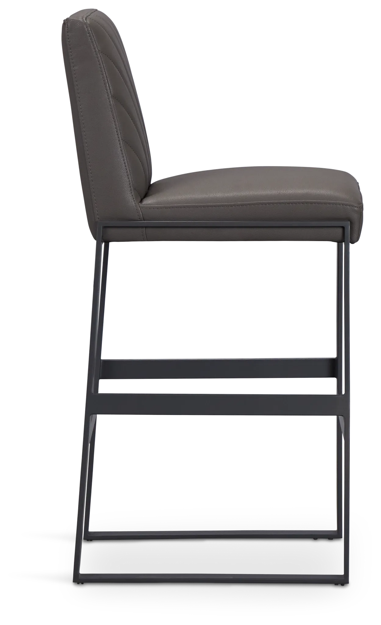 Harlem Dark Gray 30" Upholstered Barstool