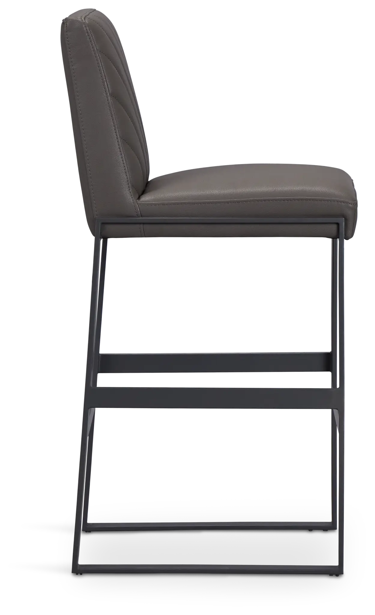 Harlem Dark Gray 30" Upholstered Barstool Harlem Dark Gray 30" Upholstered Barstool