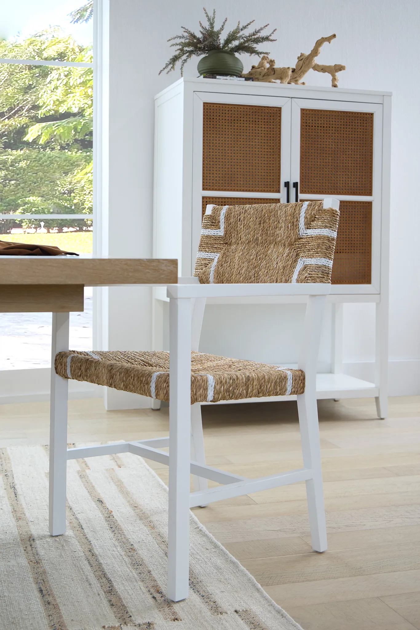 Nantucket Light Tone Woven Side Chair