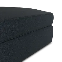 Siesta Elite Dark Blue Fabric Ottoman