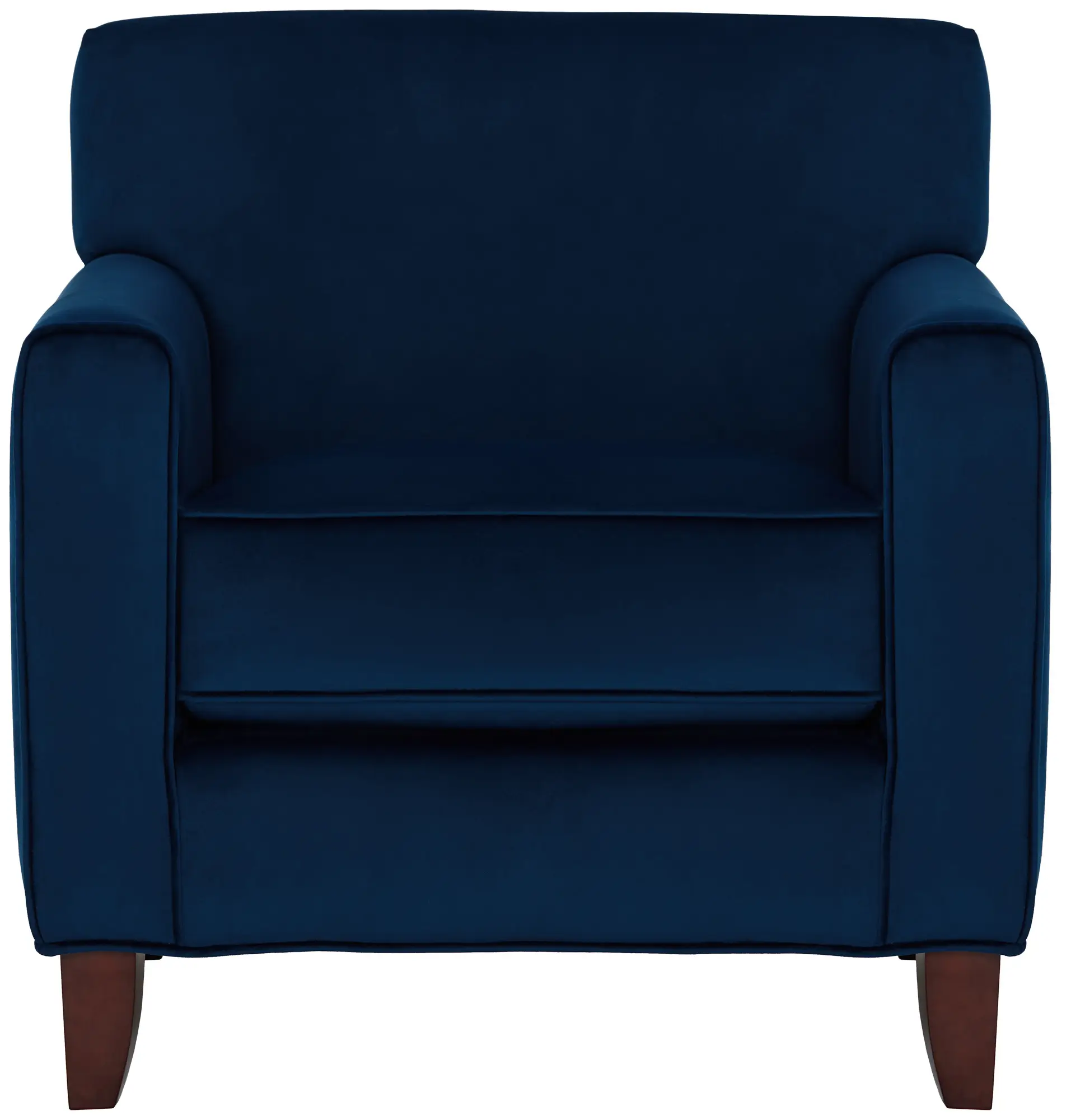Royale Blue Fabric Accent Chair Royale Blue Fabric Accent Chair