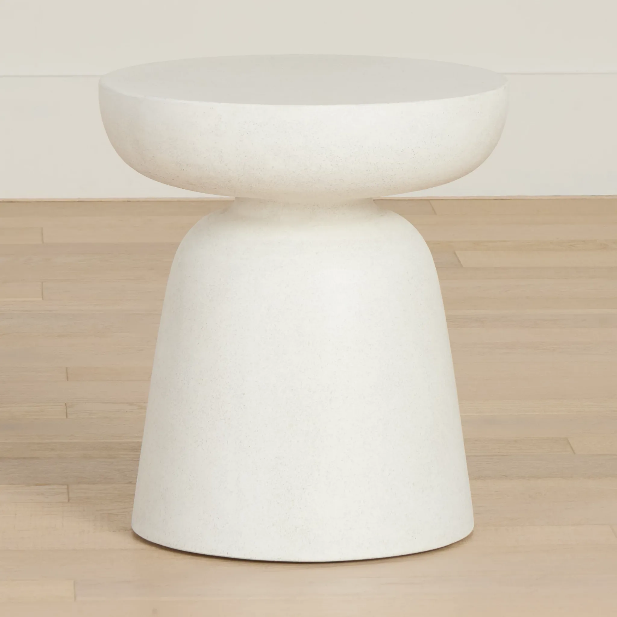 Tai White End Table