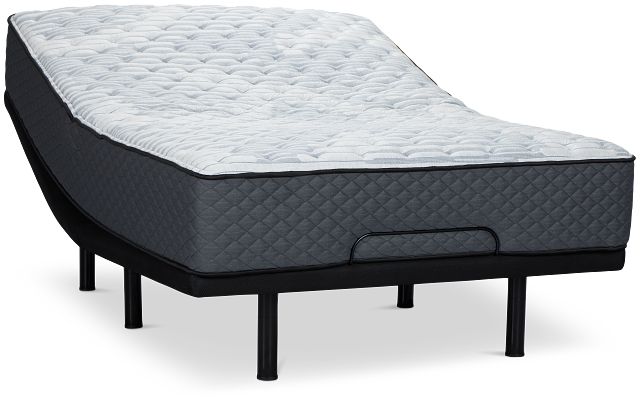 Kevin Charles By Sealy Signature Extra Firm Deluxe Adjustable Mattress Set