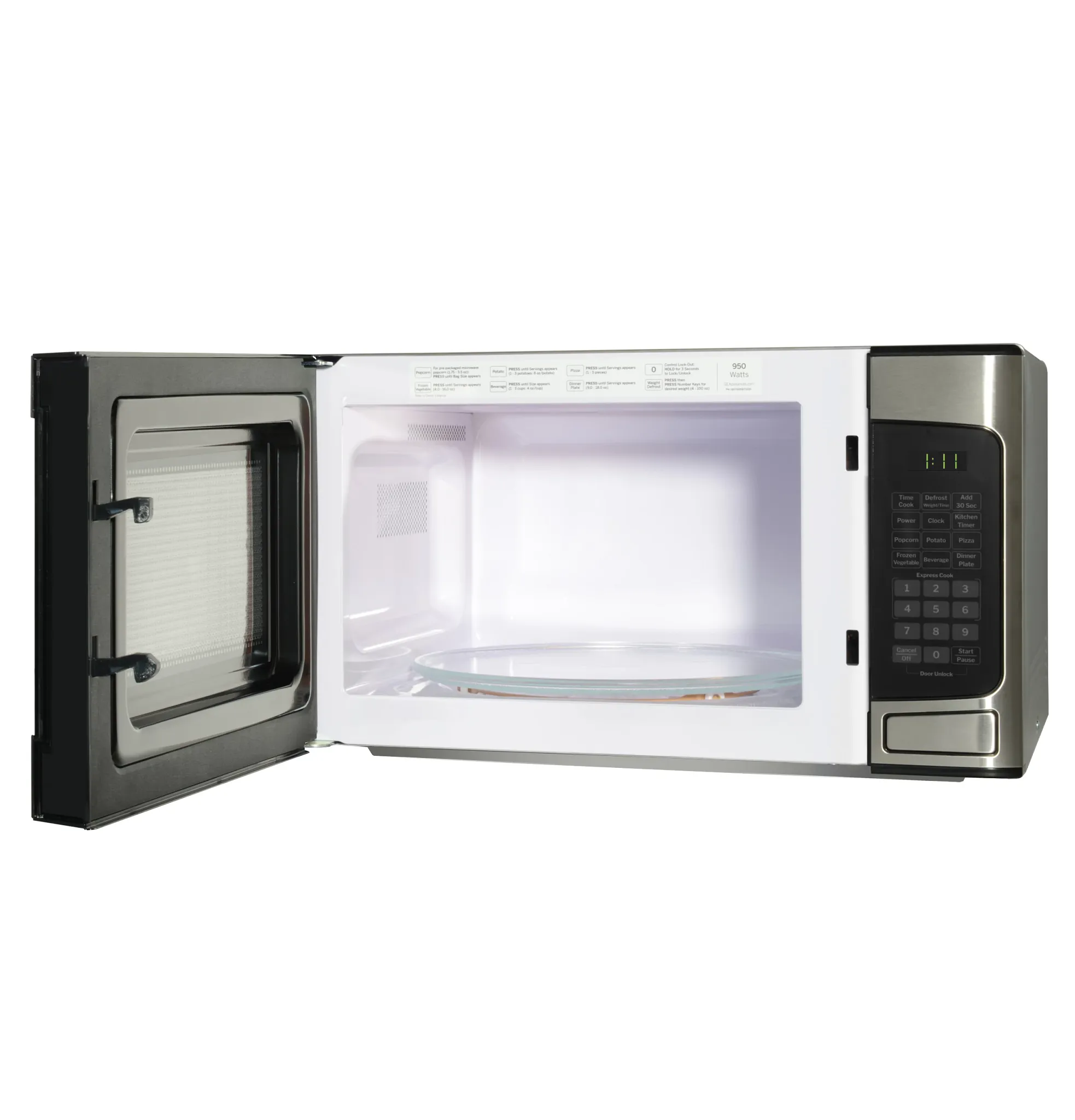 Ge Profile 11 Series Stainless Steel Countertop Microwave
