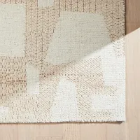 Lalu White 8x10 Area Rug