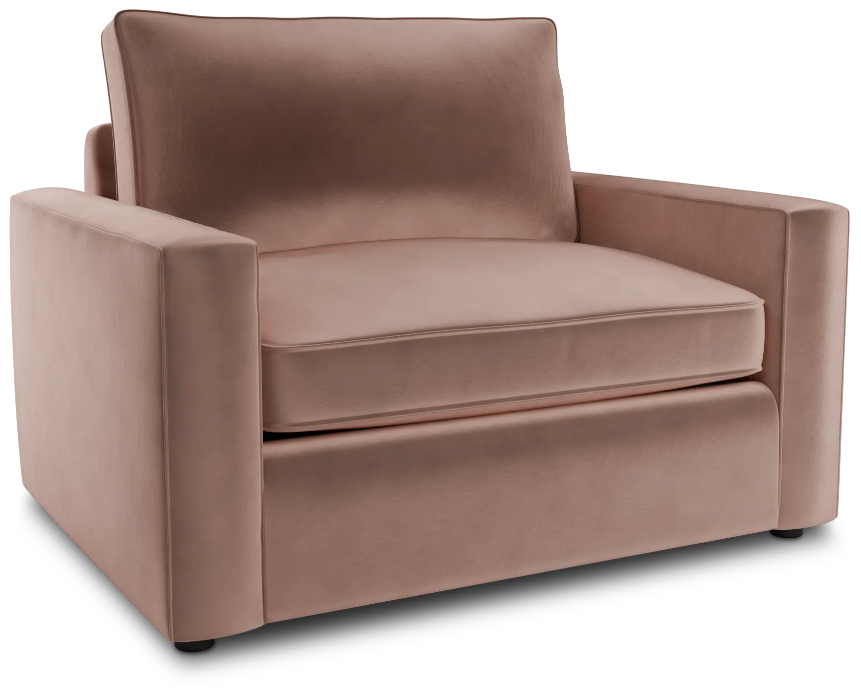 Siesta Joya Light Pink Fabric Memory Foam Sleeper Siesta Joya Light Pink Fabric Memory Foam Sleeper