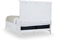 Heron Cove White Panel Bed