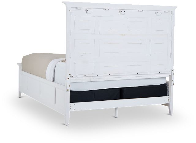 Heron Cove White Panel Bed