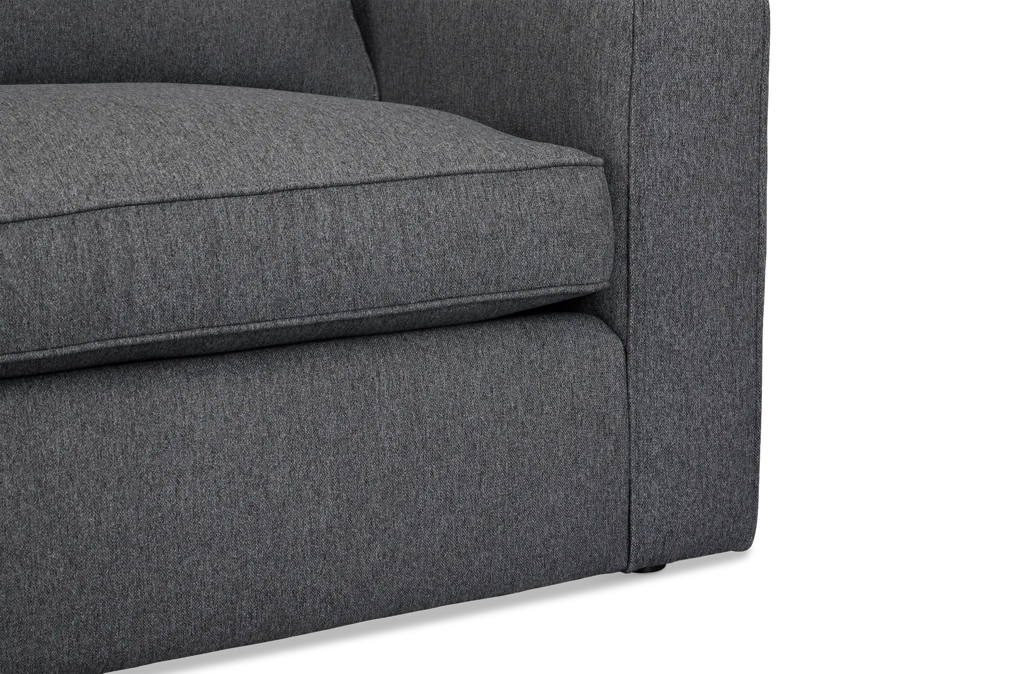 Siesta Delray Dark Gray Fabric Sofa Siesta Delray Dark Gray Fabric Sofa