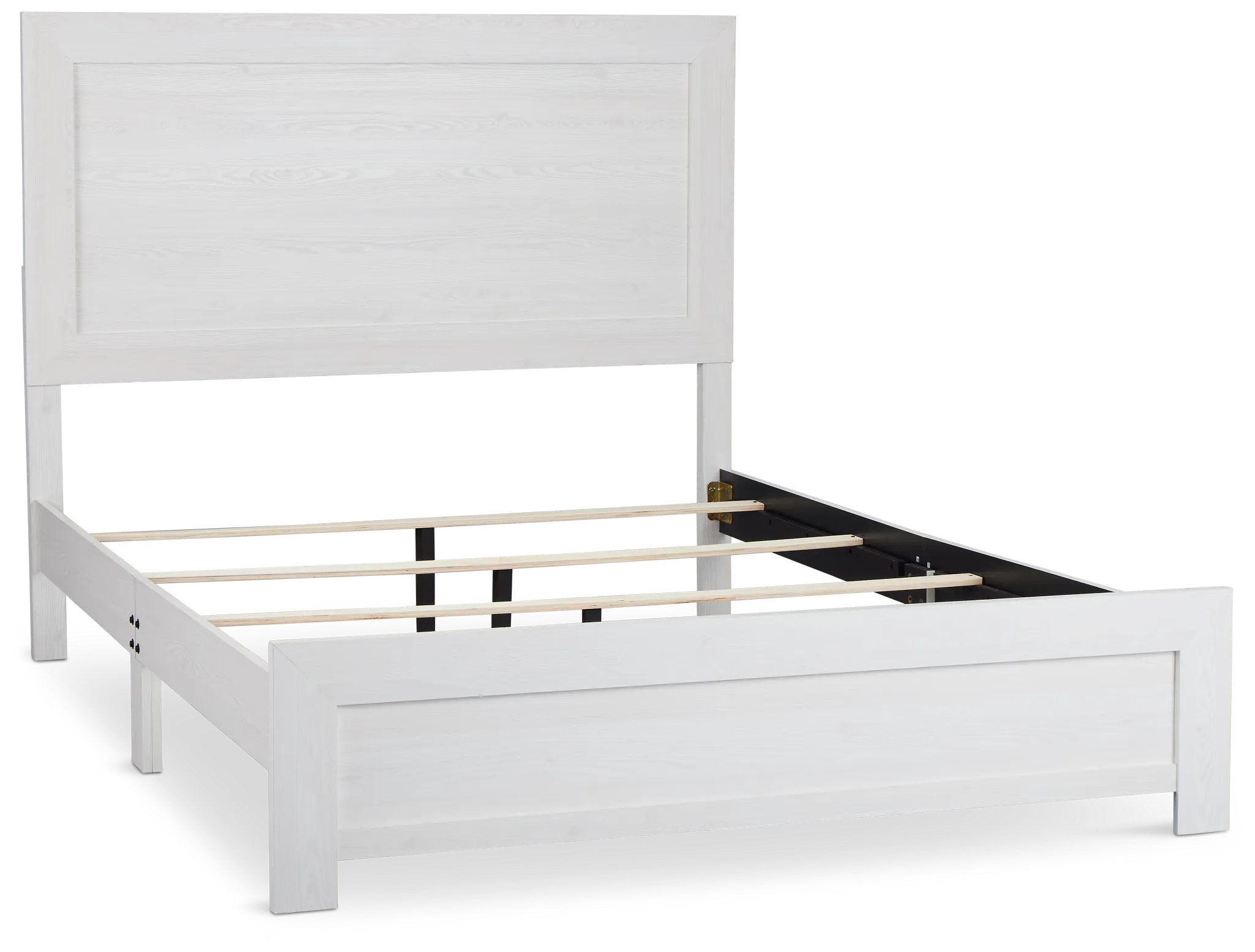Ollie White Panel Bed