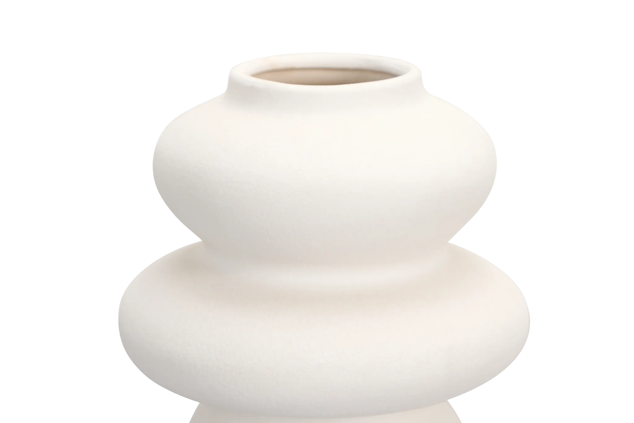 Sari Ivory Tall Vase