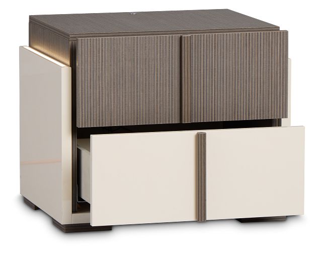 Sienna Two-tone Nightstand