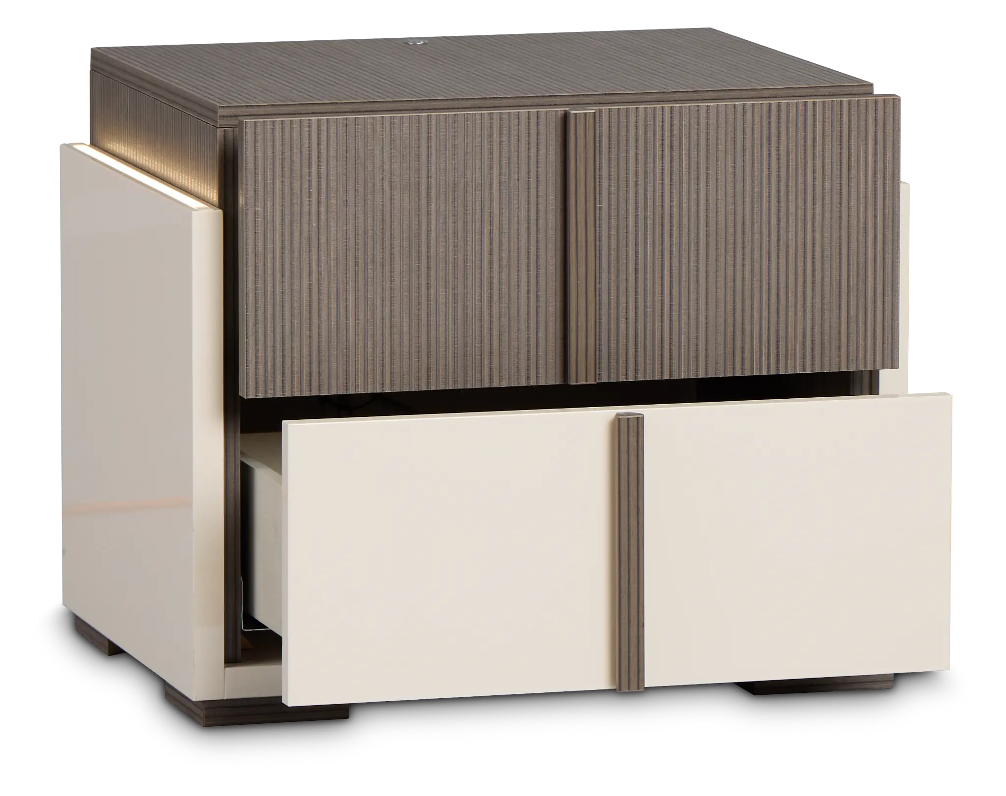 Sienna Two-tone Nightstand Sienna Two-tone Nightstand