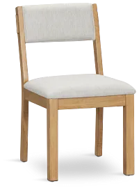 Vail Light Tone Upholstered Side Chair