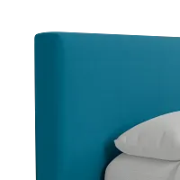 Grayton Joya Teal 44" Upholstered Platform Bed