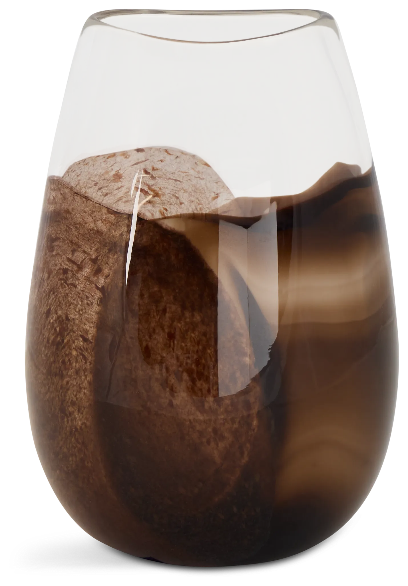 Bohema Brown Small Vase