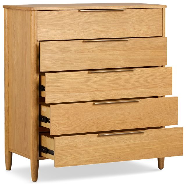 Stockton Light Tone Drawer Chest