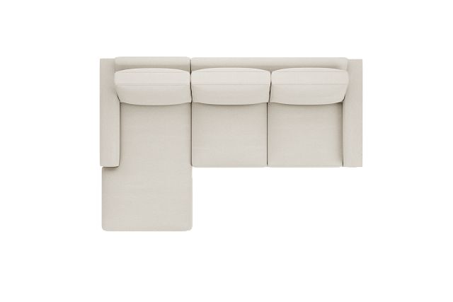 Edgewater Elite Ivory Left Chaise Sectional