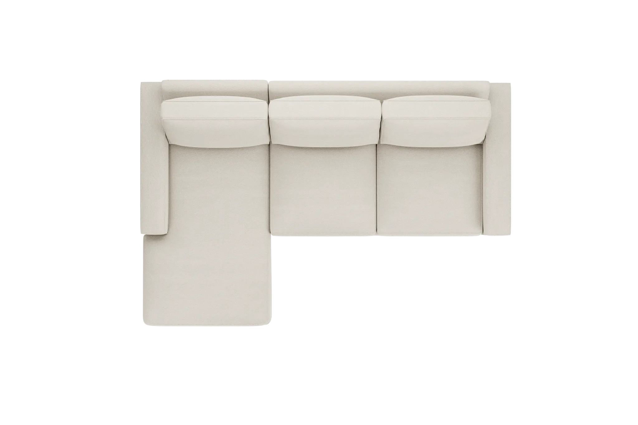 Edgewater Elite Ivory Left Chaise Sectional