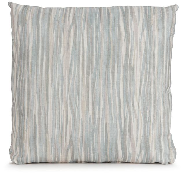 Tides Green Fabric 18" Accent Pillow