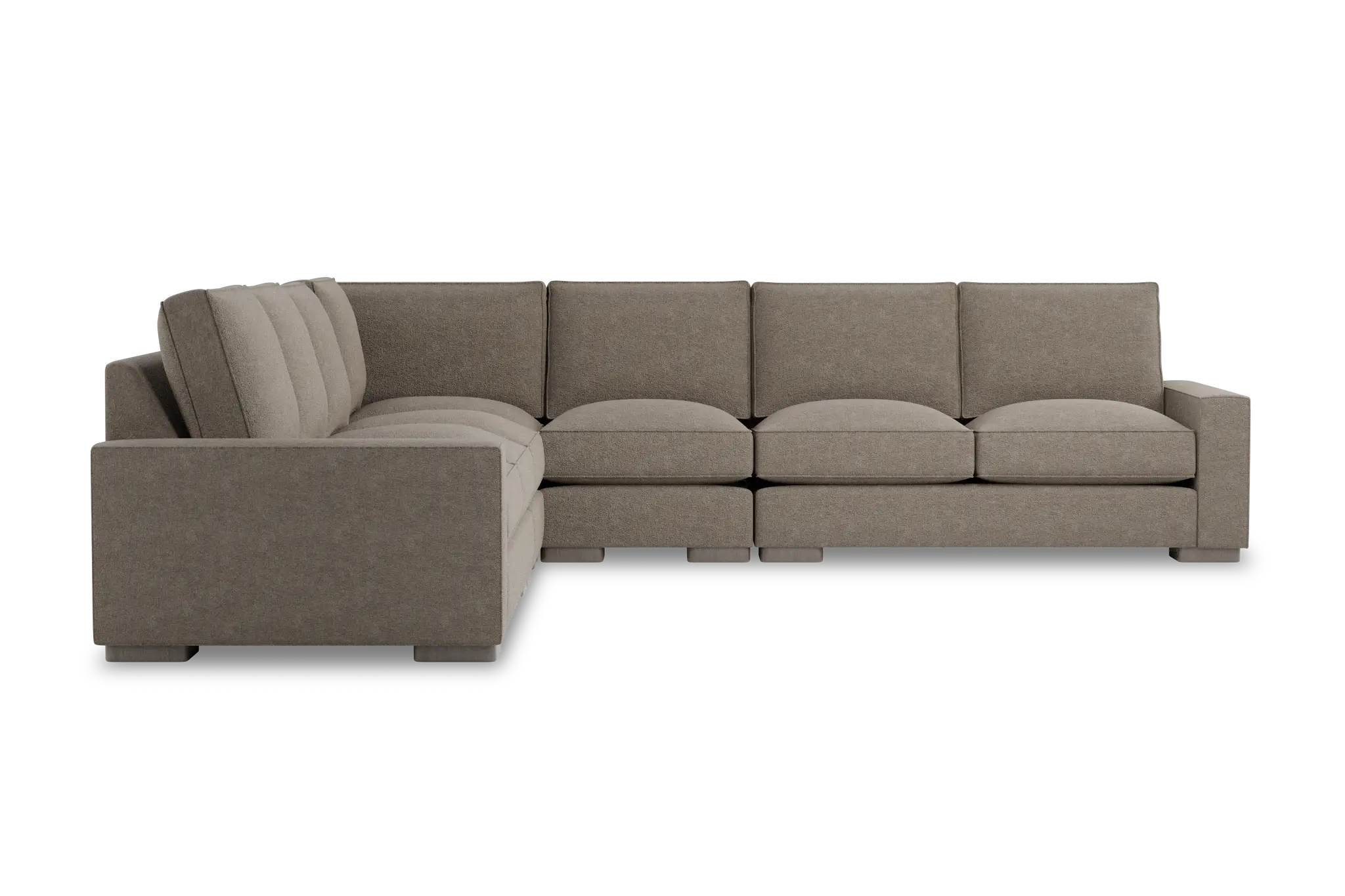 Edgewater Elite Brown Large Two-arm Sectional Edgewater Elite Brown Large Two-arm Sectional